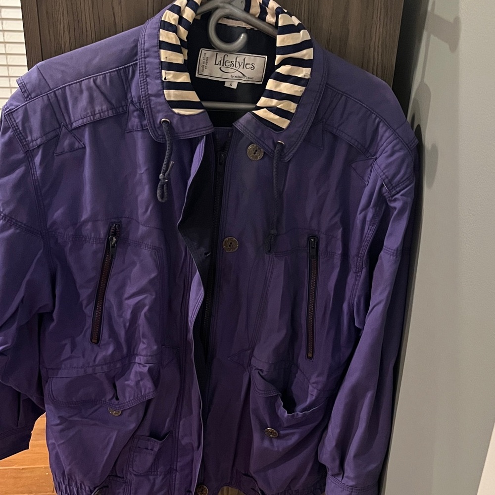 Vintage 90’s Lifestyles Purple Jacket